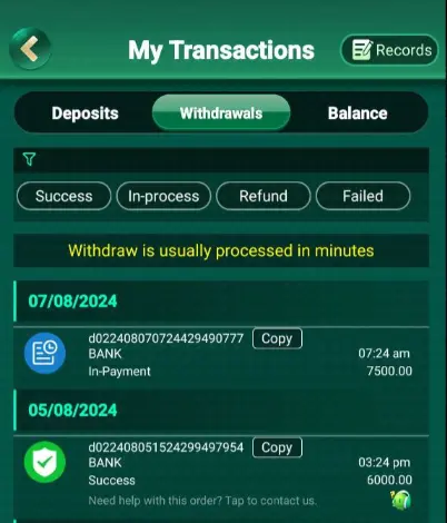 YONO RUMMY PAYMENT PROOF SCREENSHOT OFFICIAL