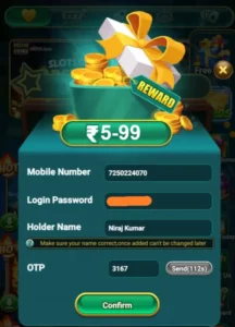 MY 777 LOGIN & SIGNUP BONUS 99 RUPEES FREE